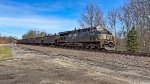 NS 8011 leads train 423 solo.